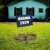 Obama 2028 They made the rules we will play Yard Sign