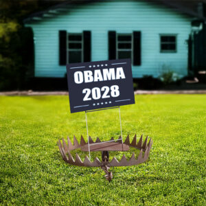 Obama 2028 They made the rules we will play Yard Sign