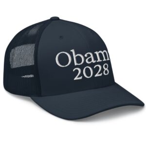 Obama 2028 Trucker Hat