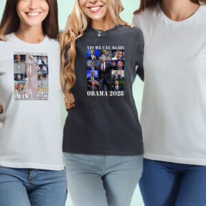 Obama 2028 Yes We Can Again T-shirt