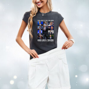 Obama 2028 Yes We Can Again T-shirt