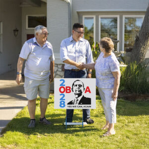 Obama 2028, Yes We Can, Again Yard Sign
