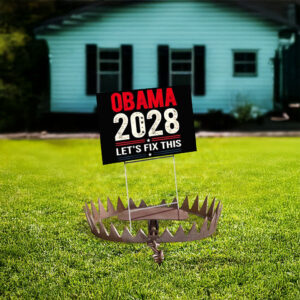 Obama 2028 let’s fix this, President Obama 2028 Yard Sign