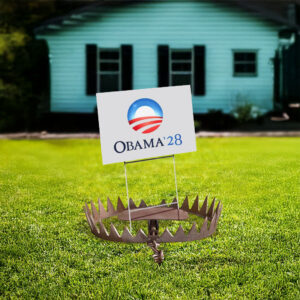 Obama 28 Barack Obama 2028 Campaign Yard Sign