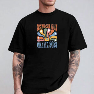 Obama Patriotic, Subtle Yes We Can Again Obama T-Shirt