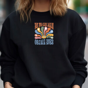 Obama Patriotic, Subtle Yes We Can Again Obama T-Shirt