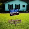 President Obama 2028 Let's Fix This Yard Sign