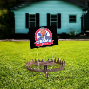 President Obama 2028 caricature Yard Sign