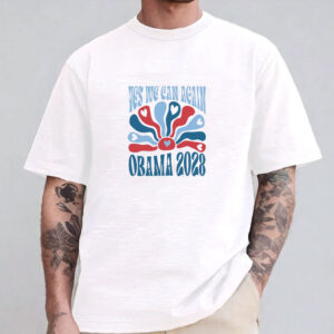 Subtle Yes We Can Again Obama 2028 Shirt
