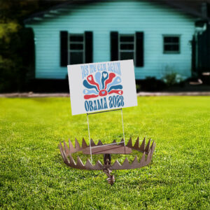 Subtle Yes We Can Again Obama 2028 Yard Sign