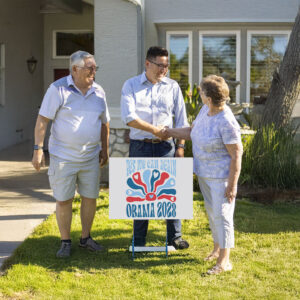 Subtle Yes We Can Again Obama 2028 Yard Sign
