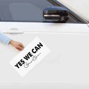 Yes We Can Obama 2028, Political Sticker