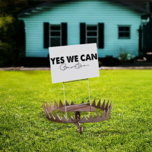 Yes We Can Obama 2028, Political Yard Sign