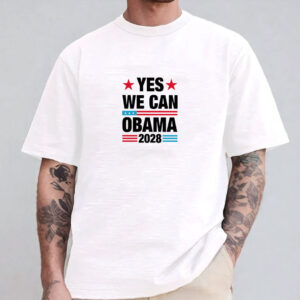 Yes We Can Obama 2028 Shirt