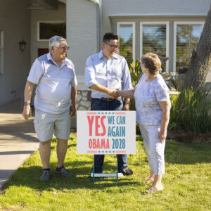 Yes we Can Again, Obama 2028 Yard Sign