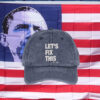 Embroidered Obama Let Fix This Obama 2028 HAT