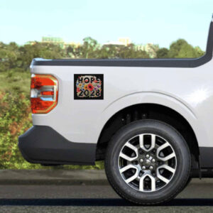 OBAMA 2028 for President, Hope 2028 Floral Sticker