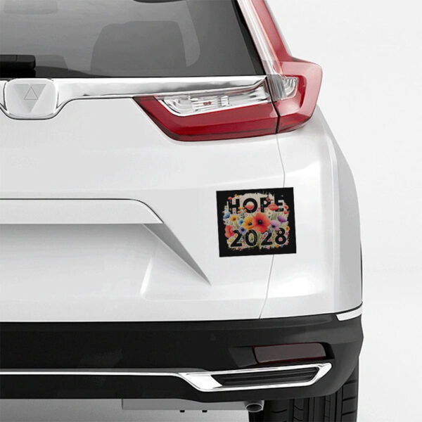OBAMA 2028 for President, Hope 2028 Floral Sticker