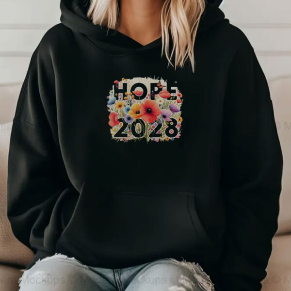 OBAMA 2028 for President, Hope 2028 Floral T-Shirt