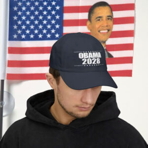 Obama 2028 3rd Term's A Charm, Embroidered Dad Cap, Political Hat