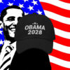 Obama 2028 Hat – Embroidered Obama 2028 Dad Cap