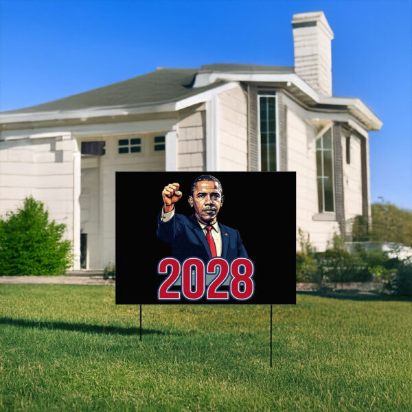 Obama 2028 Let’s Fix This Political-President 2028 American Yard Sign