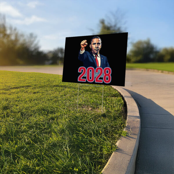 Obama 2028 Let’s Fix This Political-President 2028 American Yard Sign