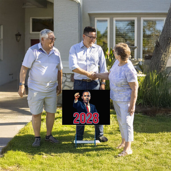 Obama 2028 Let’s Fix This Political-President 2028 American Yard Sign