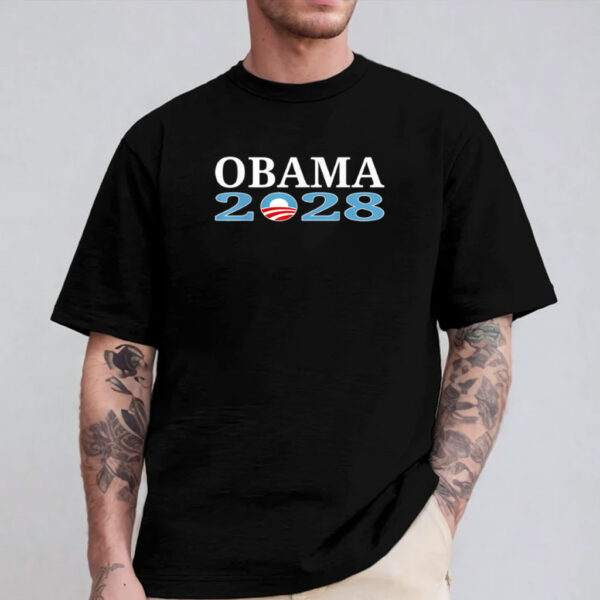Obama 2028 Obama For President 2028 T-shirt