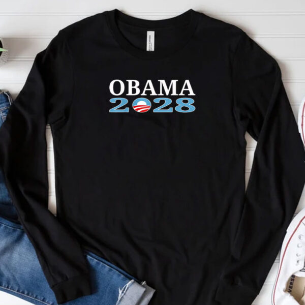Obama 2028 Obama For President 2028 T-shirt