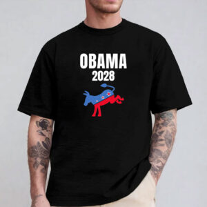 Obama 2028 Shirt, Liberal Graphic Shirt