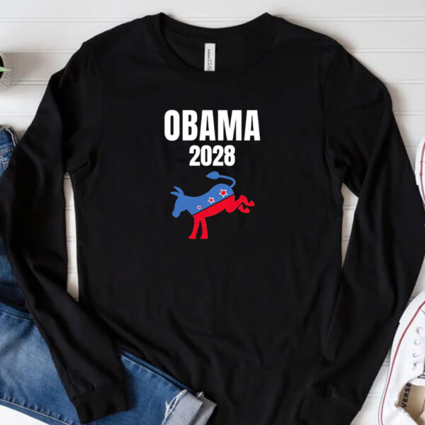 Obama 2028 Shirt, Liberal Graphic Shirt