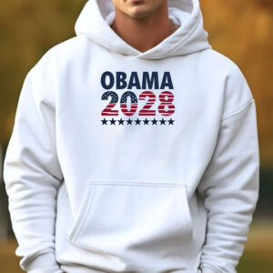 Obama 2028 Shirt Vintage Style Patriotic T-Shirt