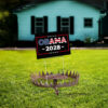 Obama 2028 Shirt Vote Obama For President 2028 America US Flag Yard Sign