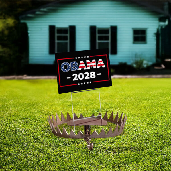 Obama 2028 Shirt Vote Obama For President 2028 America US Flag Yard Sign