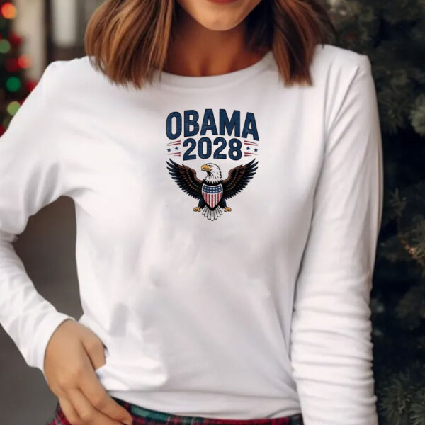Obama 2028 Shirt Vote Obama For President 2028 T-Shirt