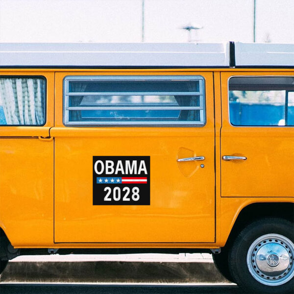 Obama 2028 Sticker Let's Fix This Vote Obama For President 2028 Sticker