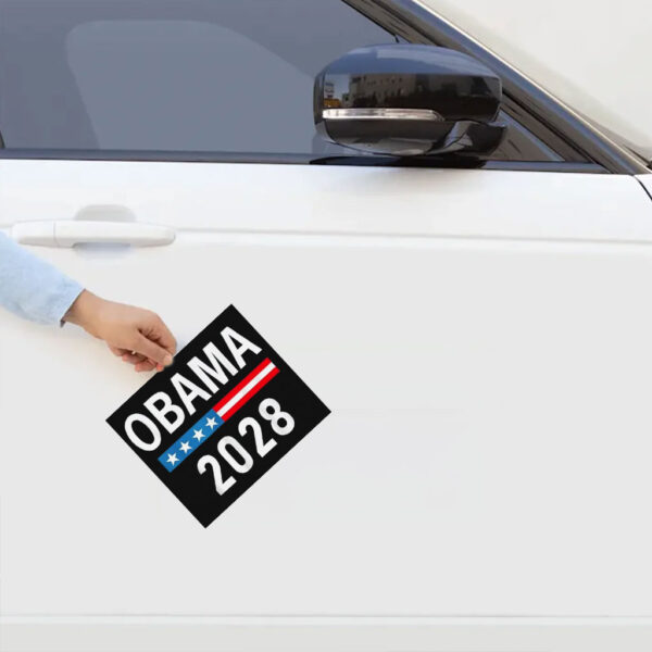 Obama 2028 Sticker Let's Fix This Vote Obama For President 2028 Sticker