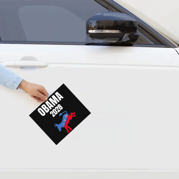 Obama 2028 Sticker, Liberal Graphic Sticker