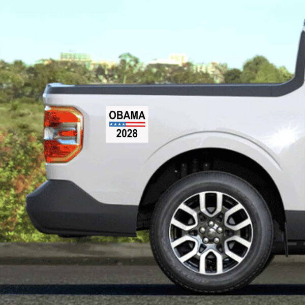 Obama 2028 Sticker, Presidential Election Sticker