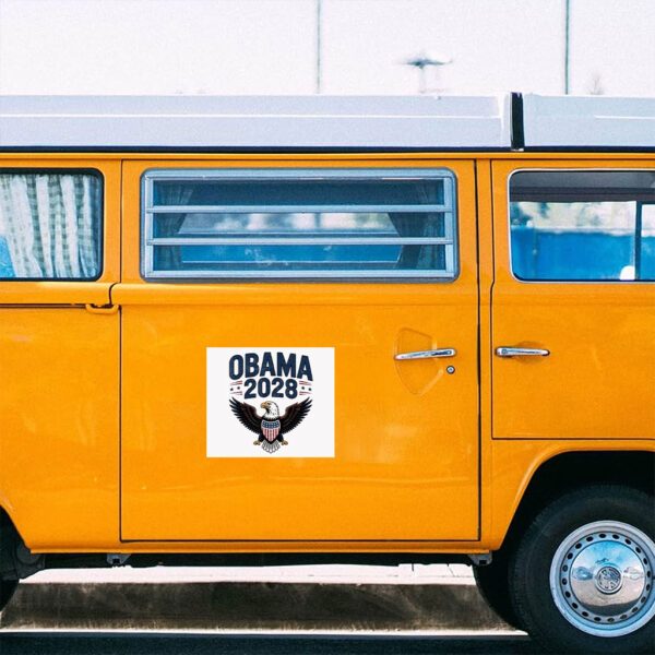 Obama 2028 Sticker Vote Obama For President 2028 Sticker