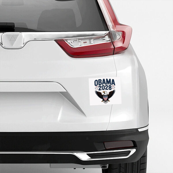 Obama 2028 Sticker Vote Obama For President 2028 Sticker