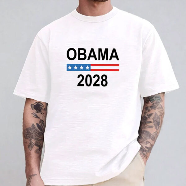 Obama 2028 T-Shirt, Presidential Election Shirt