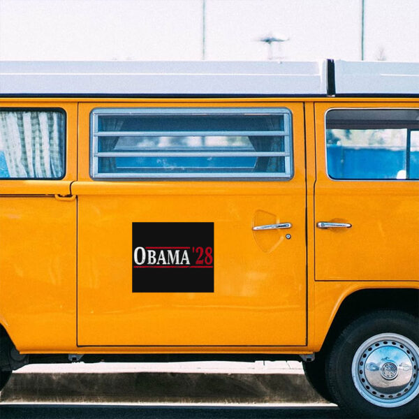Obama 2028 Vote Obama For President 2028 Vintage Sticker