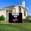 Obama 2028 Yard Sign, Liberal Graphic Yard Sign