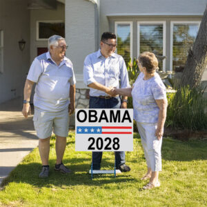 Obama 2028 Yard Sign, Presidential Election Yard Sign