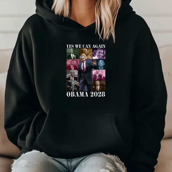 Obama 2028 Yes We can again, Retro Political Shirt