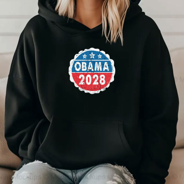 Obama For President 2028, Obama 2028 Us Flag Shirt