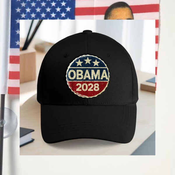 Obama for President 2028,democrat hat