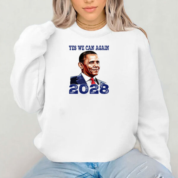 Vote Obama, Yes We Can Again Obama 2028 Shirt